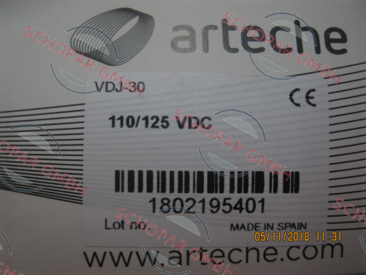 Arteche-VDJ-30 Vdc price