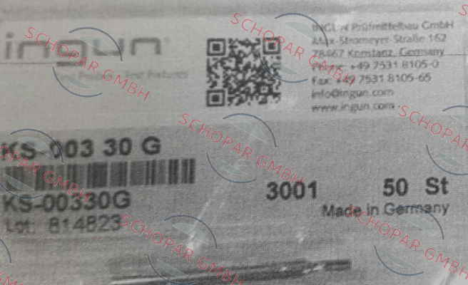 Ingun-KS-003 30 G / KS-00330G price