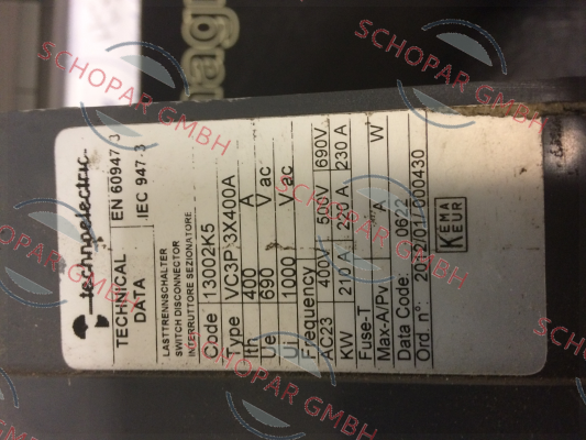 Technoelectric-13002K5 price