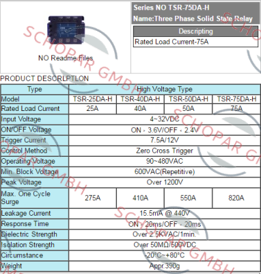 Fotek-TSR-75DA  price