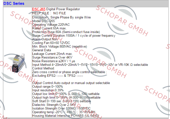 Fotek-DSC-265 - (AC220V)  price