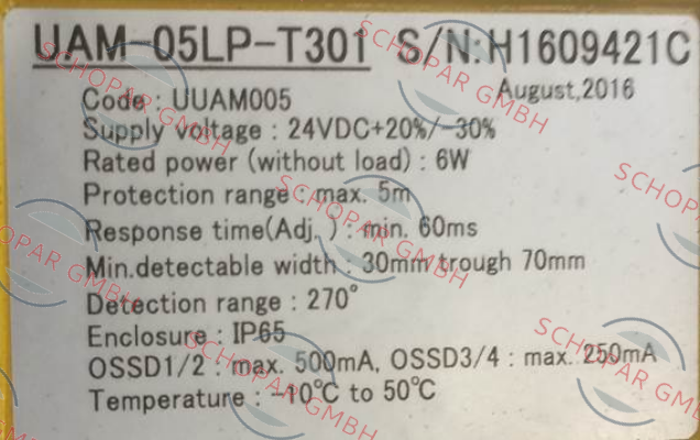 Hokuyo-UAM-05LP-T301 price