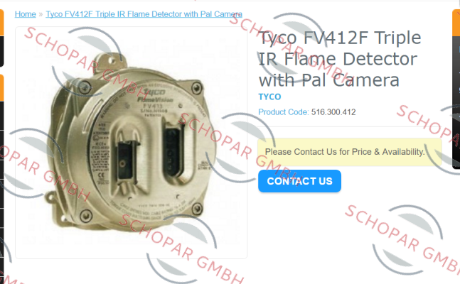 Tyco Fire-FV412F  price