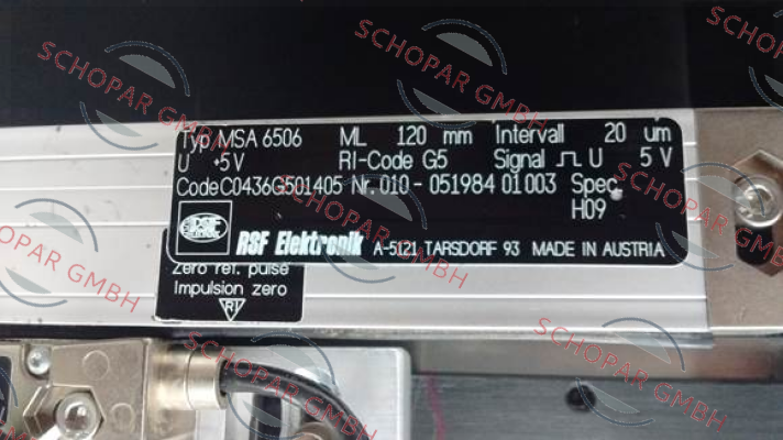 Rsf Elektronik-MSA 6506 obsolete, replacement MSA 650.63 price