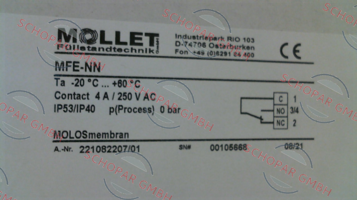 Mollet-MFE-NN price