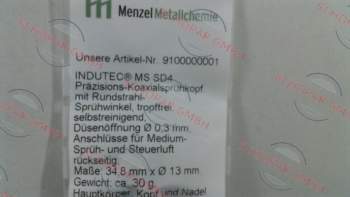 Menzel-9100000001 (INDUTEC® MS SD4) price