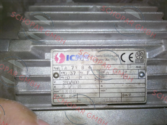 Icme Motor-Shaft For TYP: TA 71 B 4  price