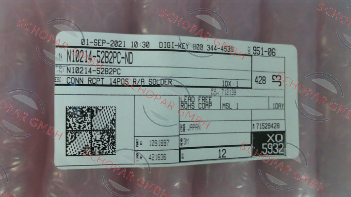 3M-N10214-52B2PC price