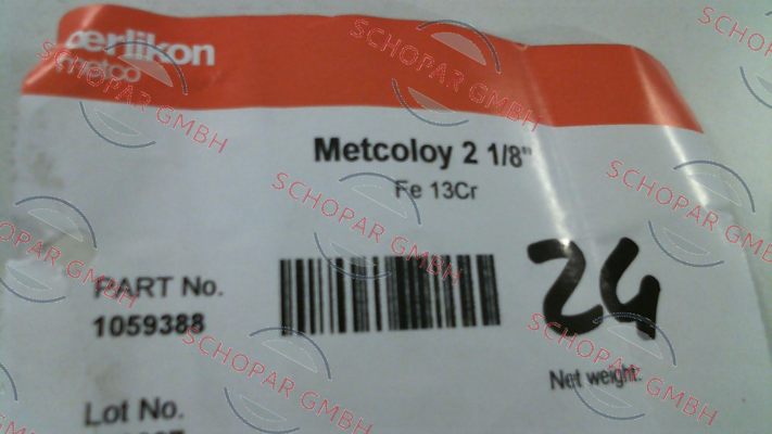 Oerlikon Metco-1059388 (Werk 1000) price
