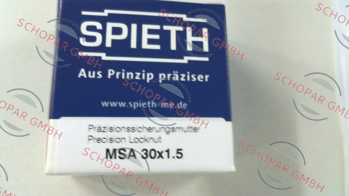 Spieth-MSA 30.1,5 price