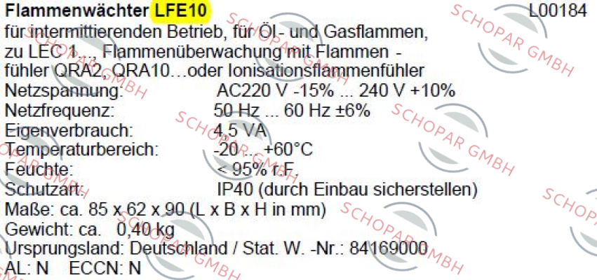 Siemens (Landis Gyr)-LFE10 (L00184) price