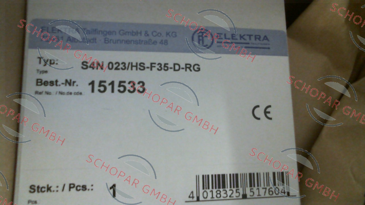 Elektra Tailfingen-151533 price