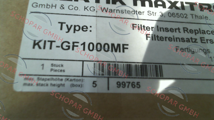 Maxitrol-repair kit for GF1000 MF50 price