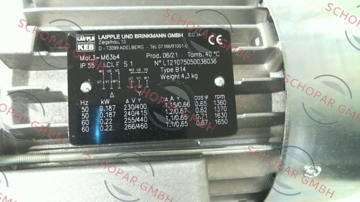 LAIPPLE KEB-63L/4 (MA63B4) price