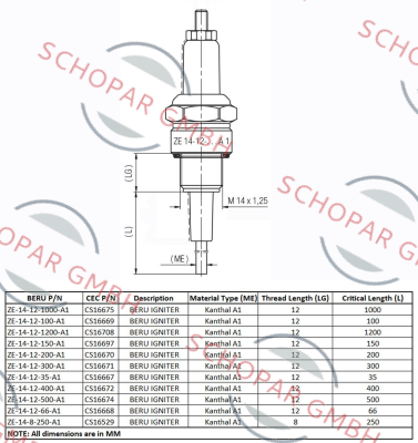 Beru-29 051 13 price