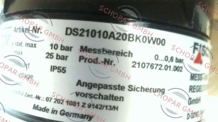Fischer-DS21010A20BK0W00 price