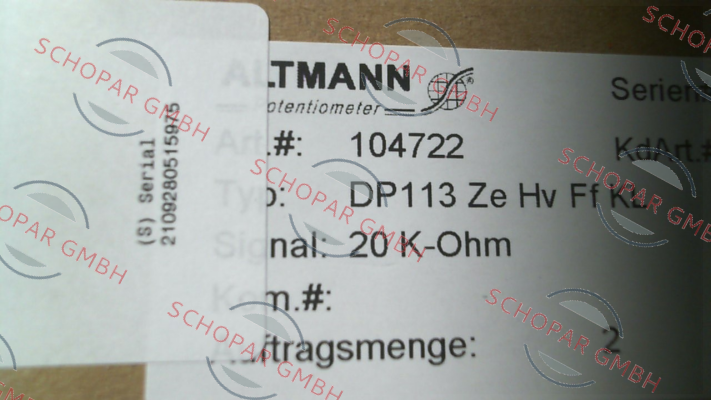 ALTMANN-104722 price