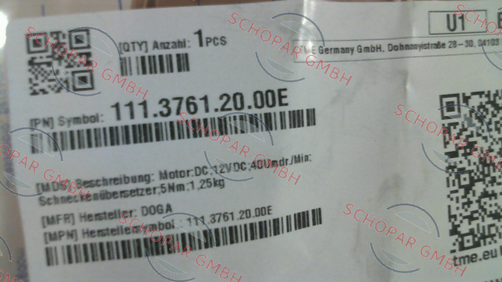 Doga-111.3761.20.00E price
