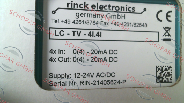 Rinck Electronic-LC-TV-4I.4I price