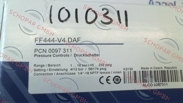 Fanal-FF444-V4  DAF price