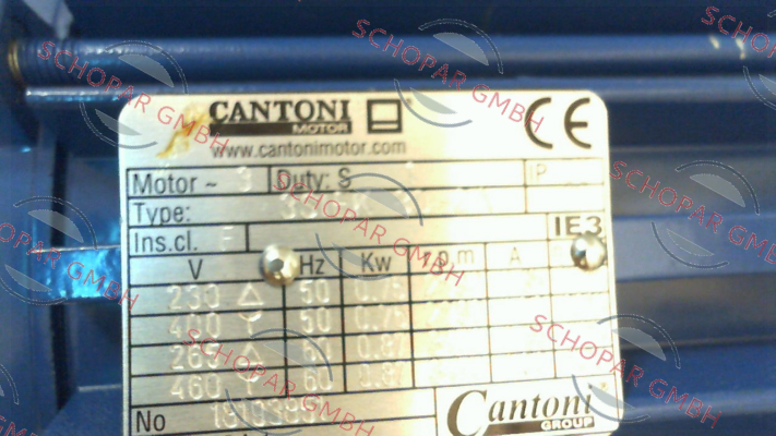 Cantoni-P/N: 1108A002425IE3, Type: 3SIEK 80-2A price