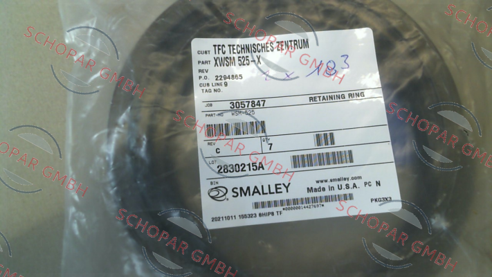 SMALLEY-XWSM 525-X price