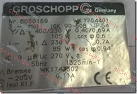 Groschopp-IGK90-60B  price