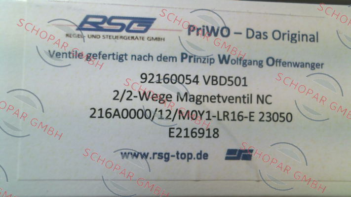 OFFENWANGER-VBD 501 16mm price