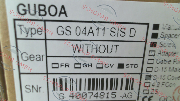 Guboa-GS 04A01 SIS-D price