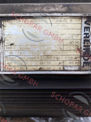 Verlinde-MF16Z-106N15P45002T price