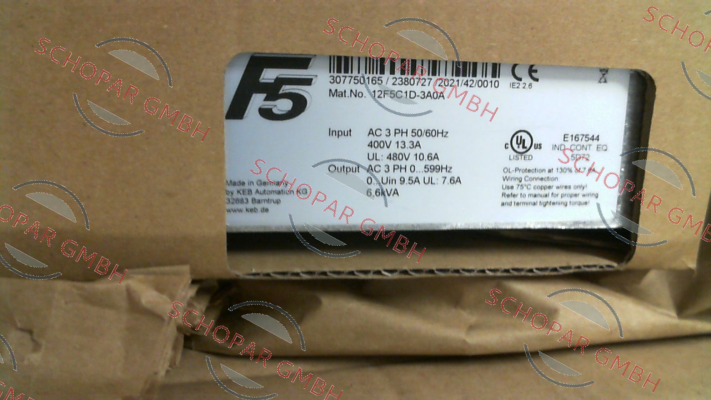 LAIPPLE KEB-12.F5.C1D-3A0A price