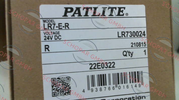 Patlite-LR7-E-R price