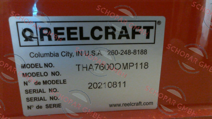 Reelcraft-THA7600 OMP118 price