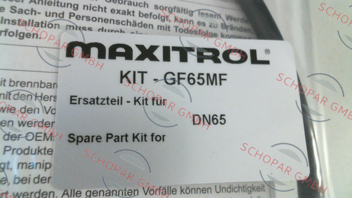 Maxitrol-KIT-GF65MF price