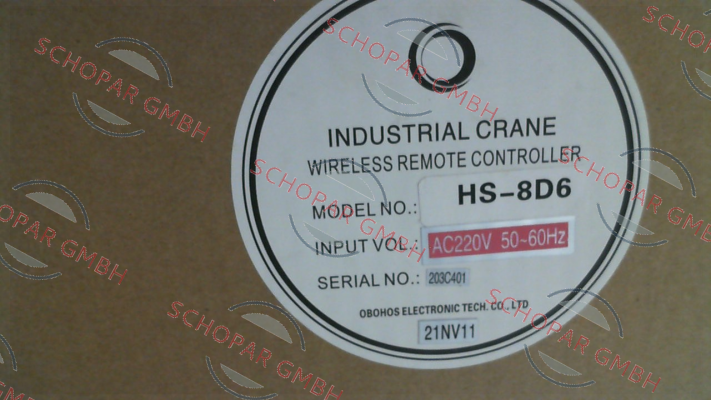 Obohos-HS-8D6 price