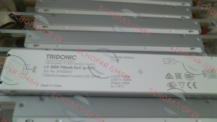 Tridonic-87500447 / LC50W 700mA fixC Ip SNC price
