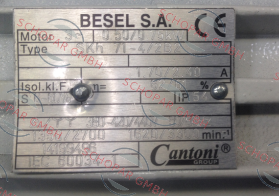BESEL S.A.-SKh 71-4/2B2  price