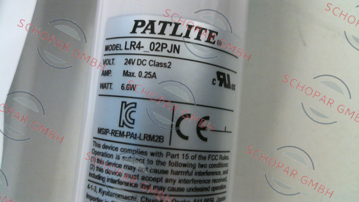 Patlite-LR4-302PJ NW-RYG price