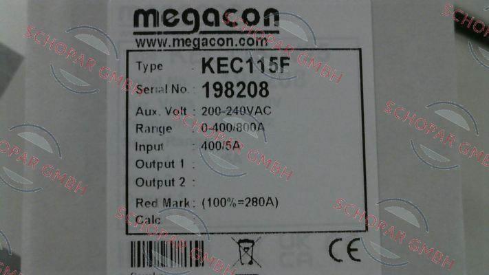 Megacon-KEC115F - 200-240V price