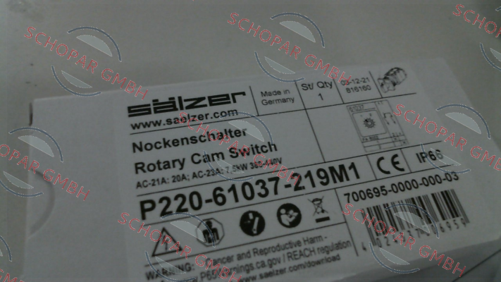 Salzer-P220-61037-219M1 price