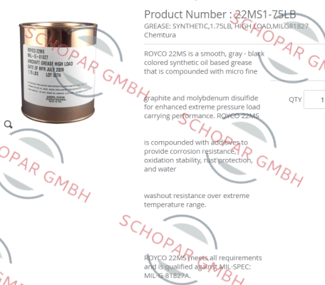 Anderol-22MS1-75LB  price