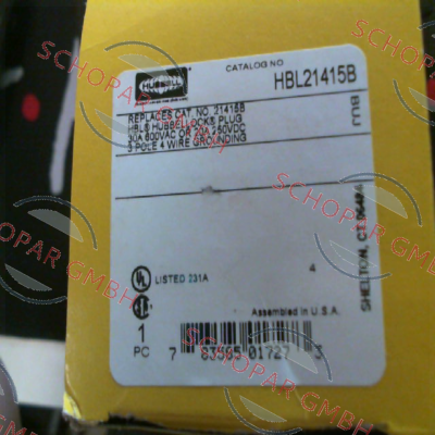 Hubbell-HBL21415B price