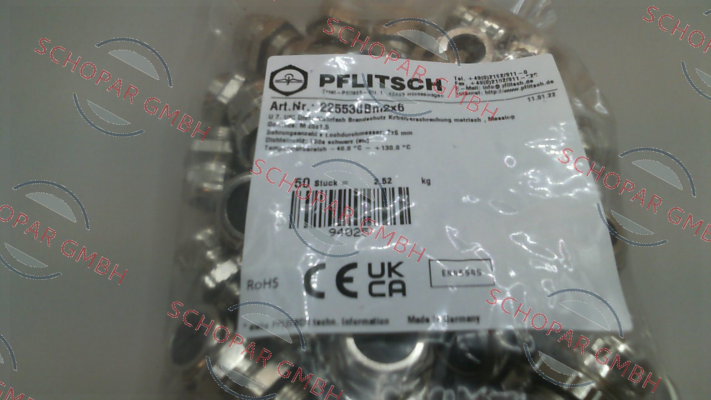 PFLITSCH-94025 / 22553dbm2x6 price