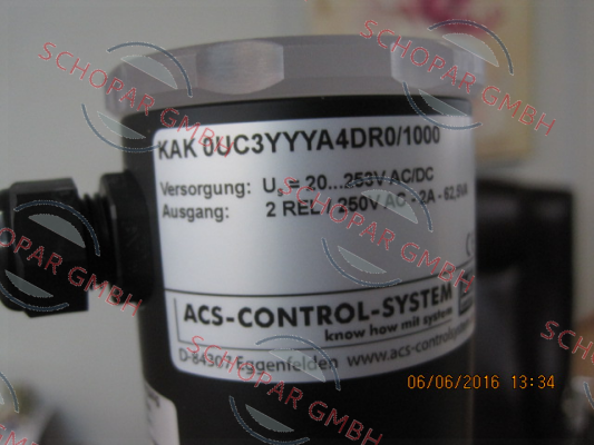 Acs Control-System-KAK 0 U C 3 YYY A4 D R 0/1.000mm price