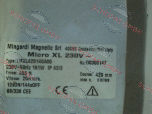 Mingardi-1MXL420140A00 price