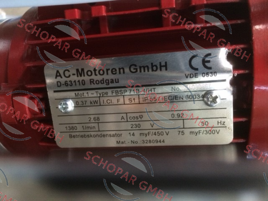 AC Motoren-FBSP 71 B-4/HT price