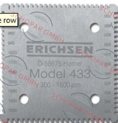 Erichsen-01690131 / Model 433 price