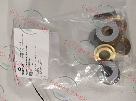Orbinox-Handwheel bearing Kit  price