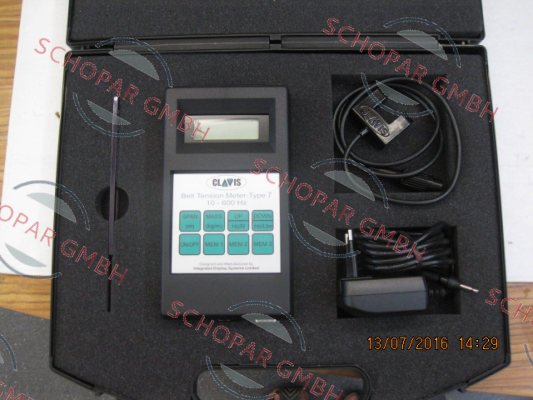 Clavis-Type 7 acoustic belt meter  price