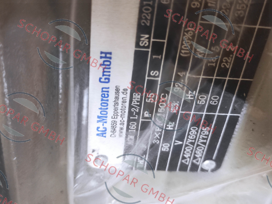 AC Motoren-ACM 160 L2 / PHE price